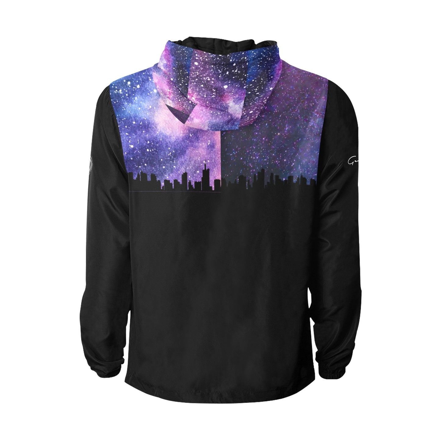 Gevon - Galaxy Dr3amer Quilted Windbreaker.