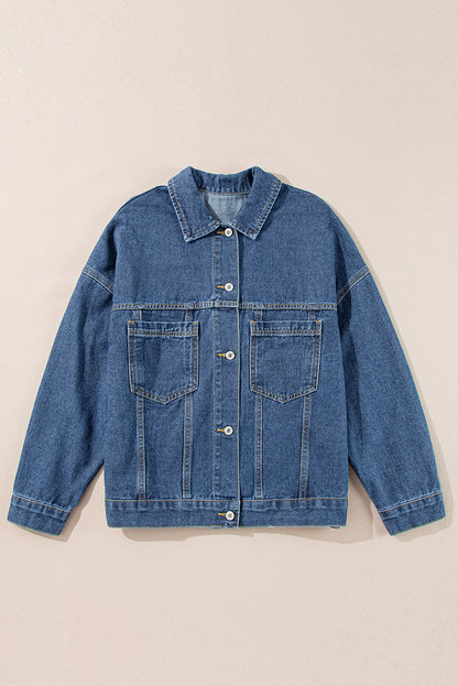 Washed Oversize Denim Jacket