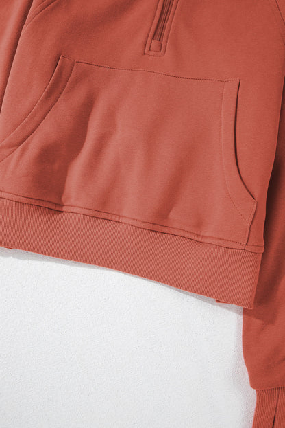 Fleece Lined Thumbhole Sweatshirt