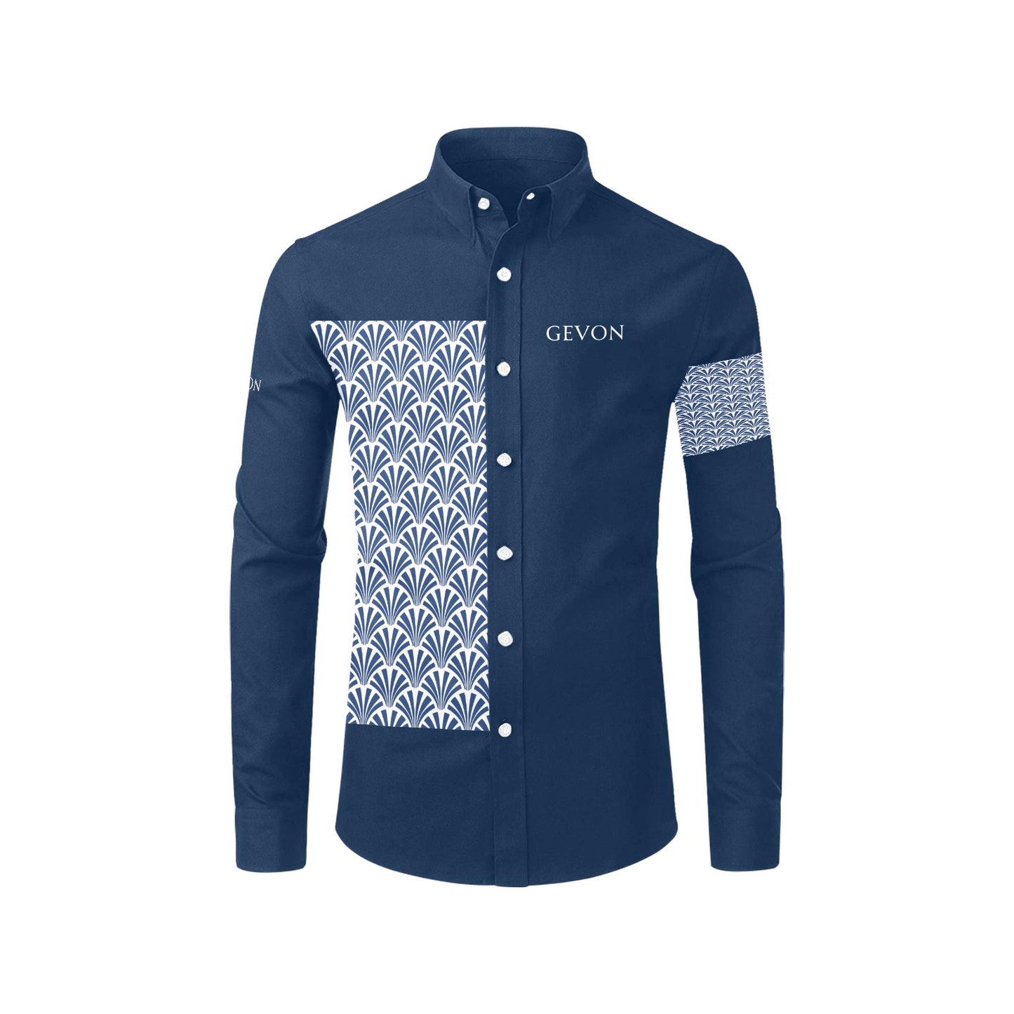 Gevon - Geo Long-Sleeve Shirt