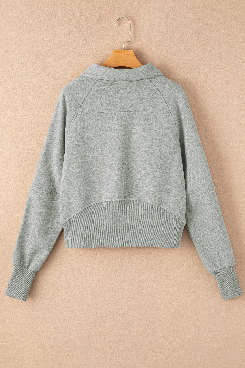 Fleece Lined Thumbhole Sweatshirt