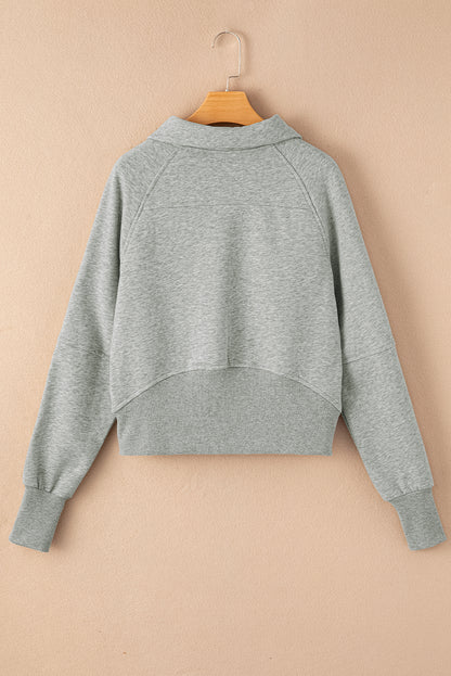 Fleece Lined Thumbhole Sweatshirt