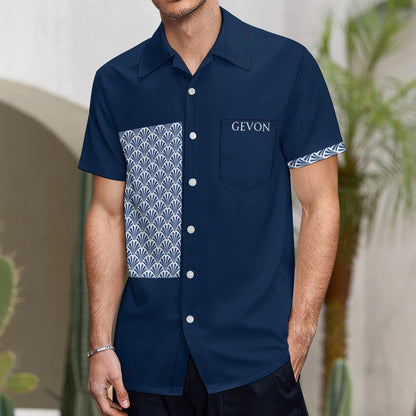 Gevon - Men's Short-sleeved Shirt