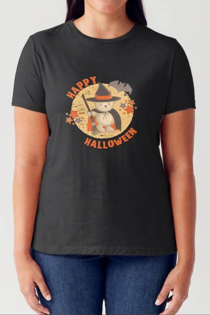 HAPPY HALLOWEEN Short Sleeve Tubular T-Shirt