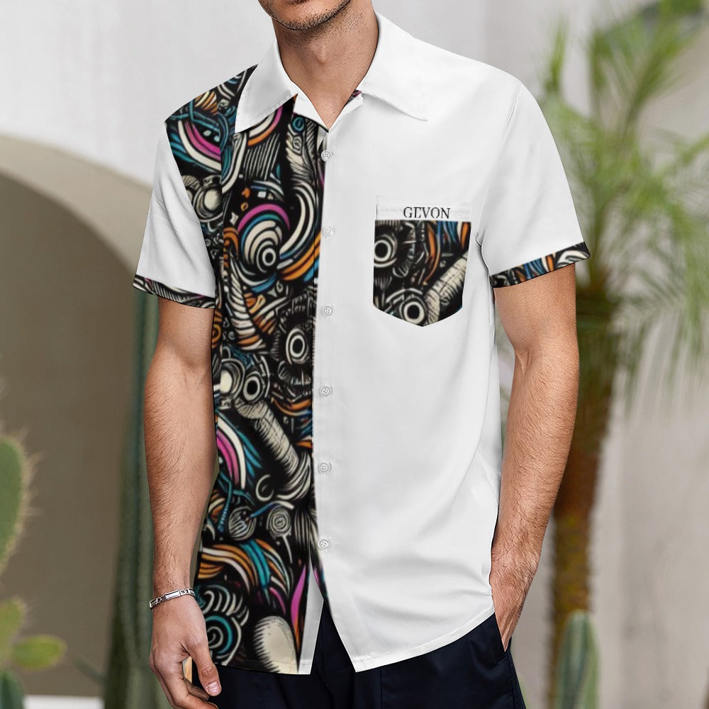 Gevon - Men's Short-sleeved Shirt