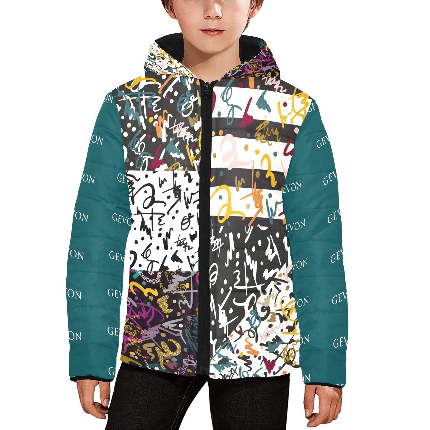 Gevon - Youth Artblock Jacket