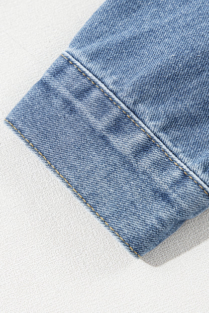 Washed Oversize Denim Jacket