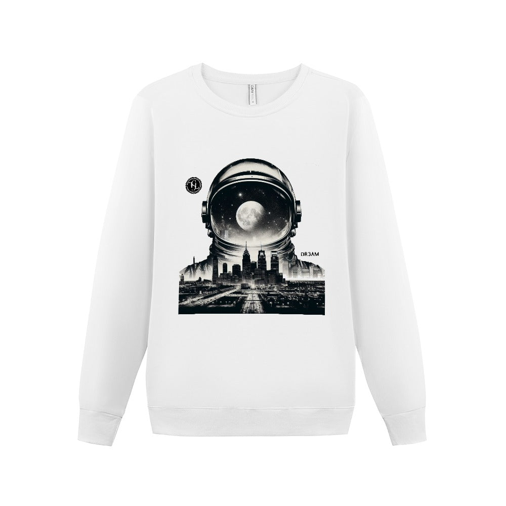 Men's Urban Dreamscape Sweatshirt in White