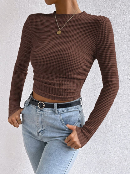 Round Neck Long Sleeve T-Shirt