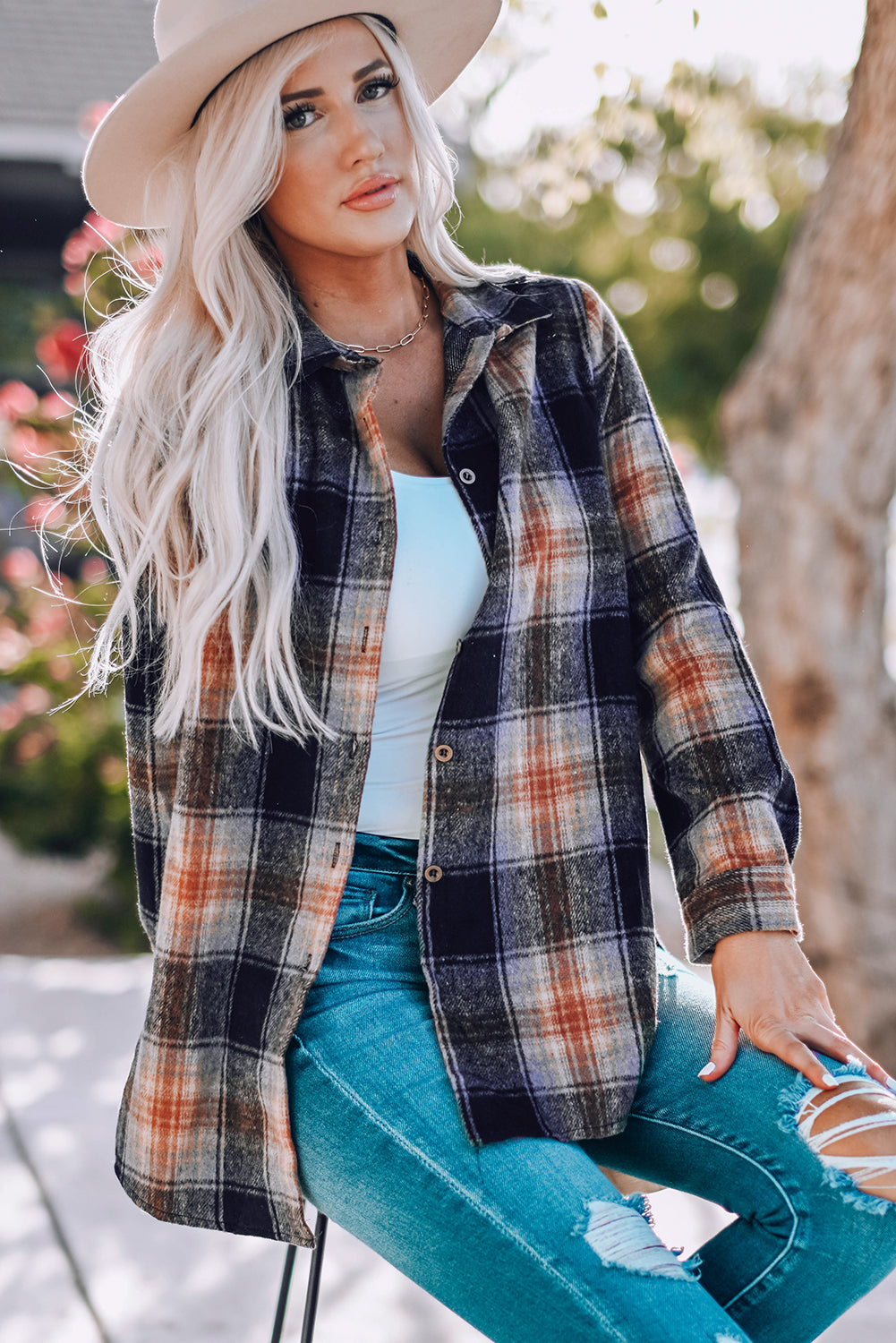 Oversized Plaid Shacket