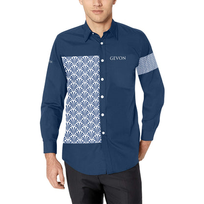 Gevon - Geo Long-Sleeve Shirt