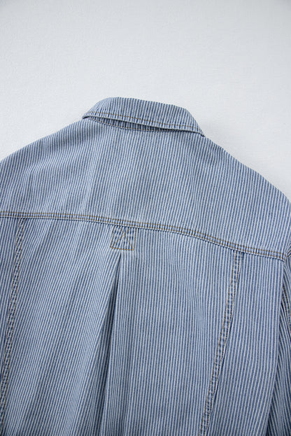 Washed Oversize Denim Jacket