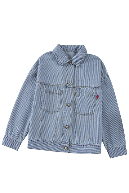 Washed Oversize Denim Jacket