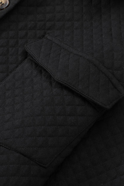 Retro Quilted Shacket