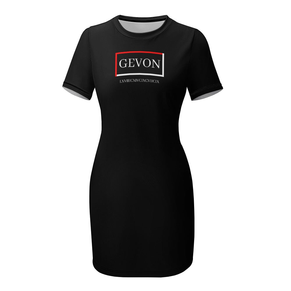 Gevon - Short Sleeve Dress