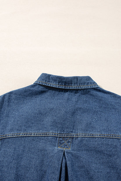 Washed Oversize Denim Jacket