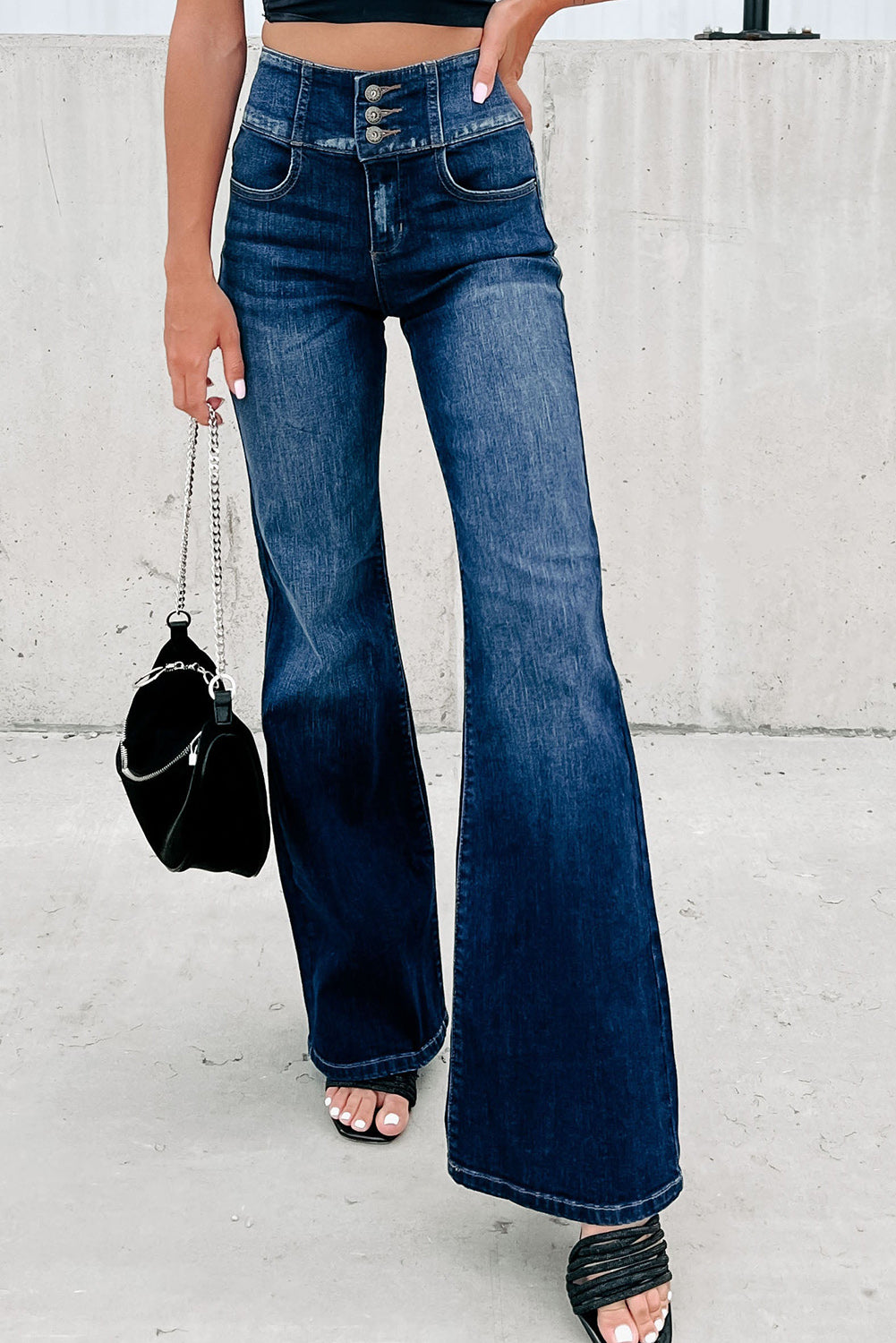 Wide Flare Jeans