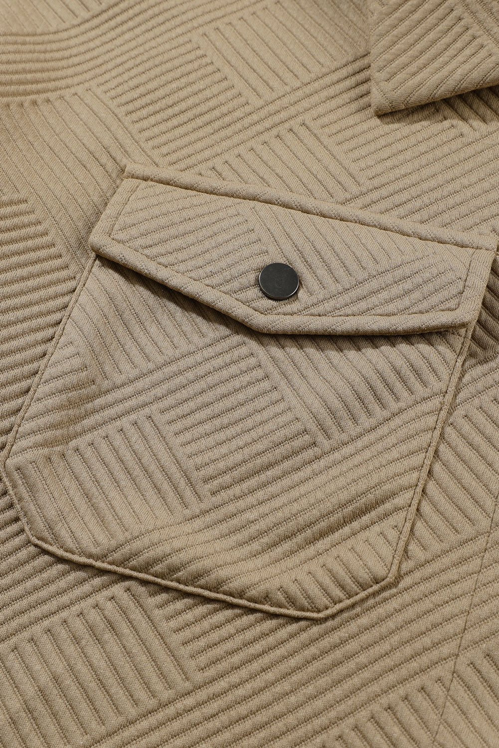 Textured Buttoned Shacket