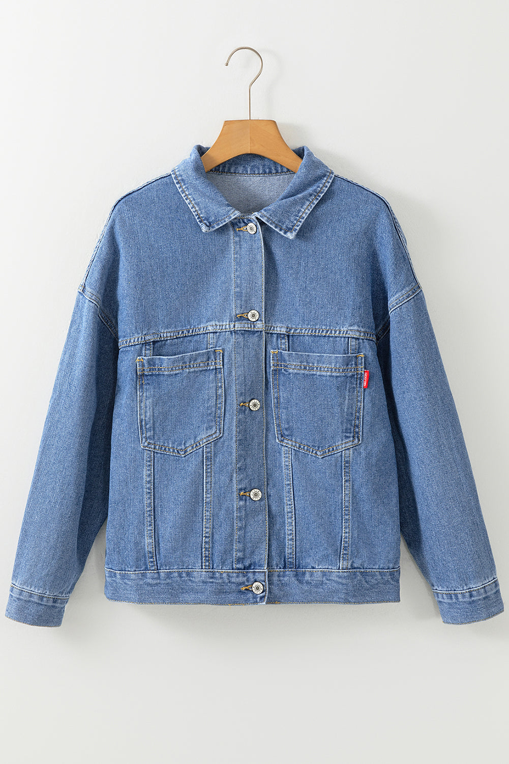 Washed Oversize Denim Jacket