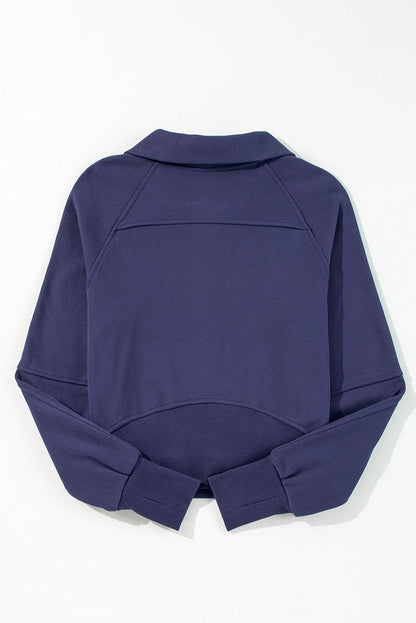 Fleece Lined Thumbhole Sweatshirt