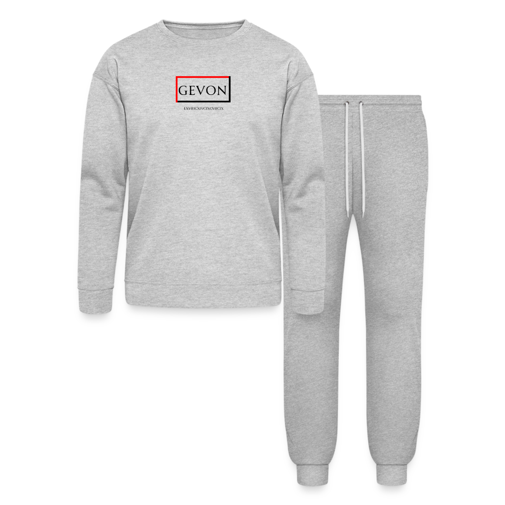 Gevon Uni Lounge Wear Set - heather gray