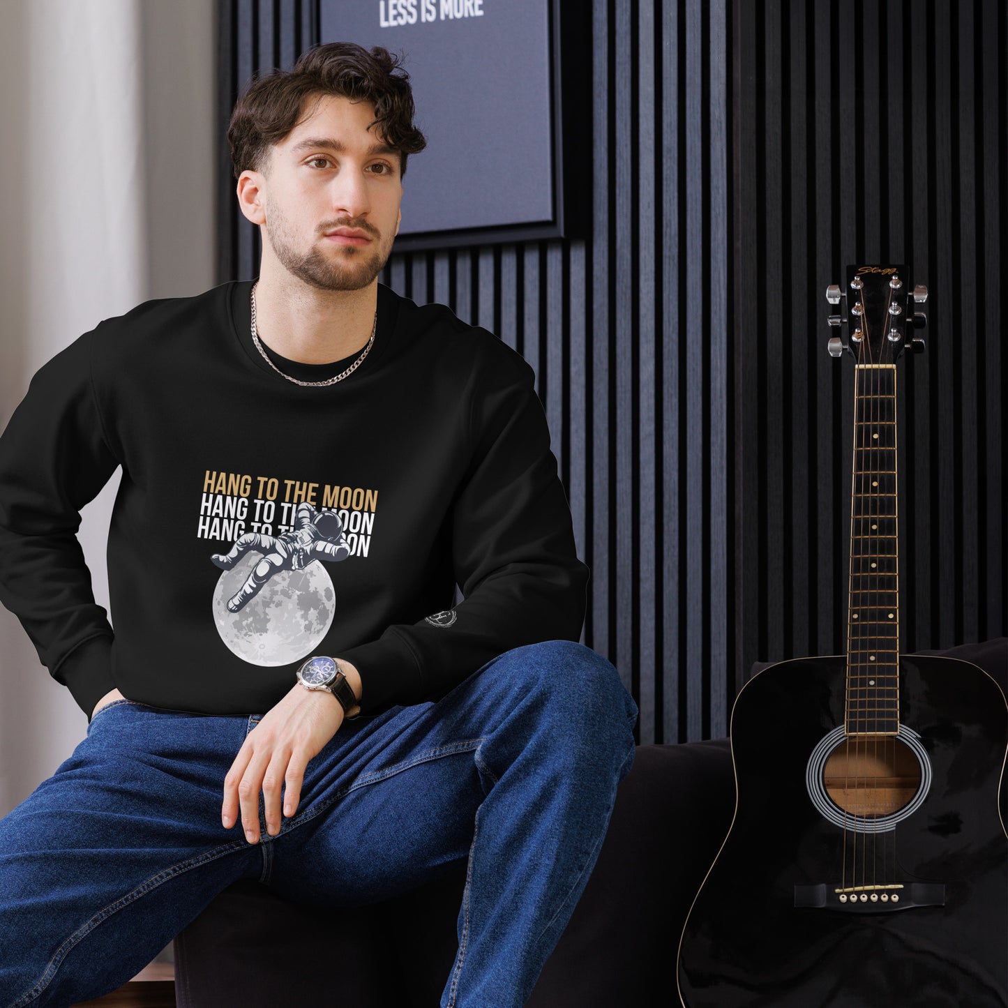 Gevon - Hang to the moon eco sweatshirt