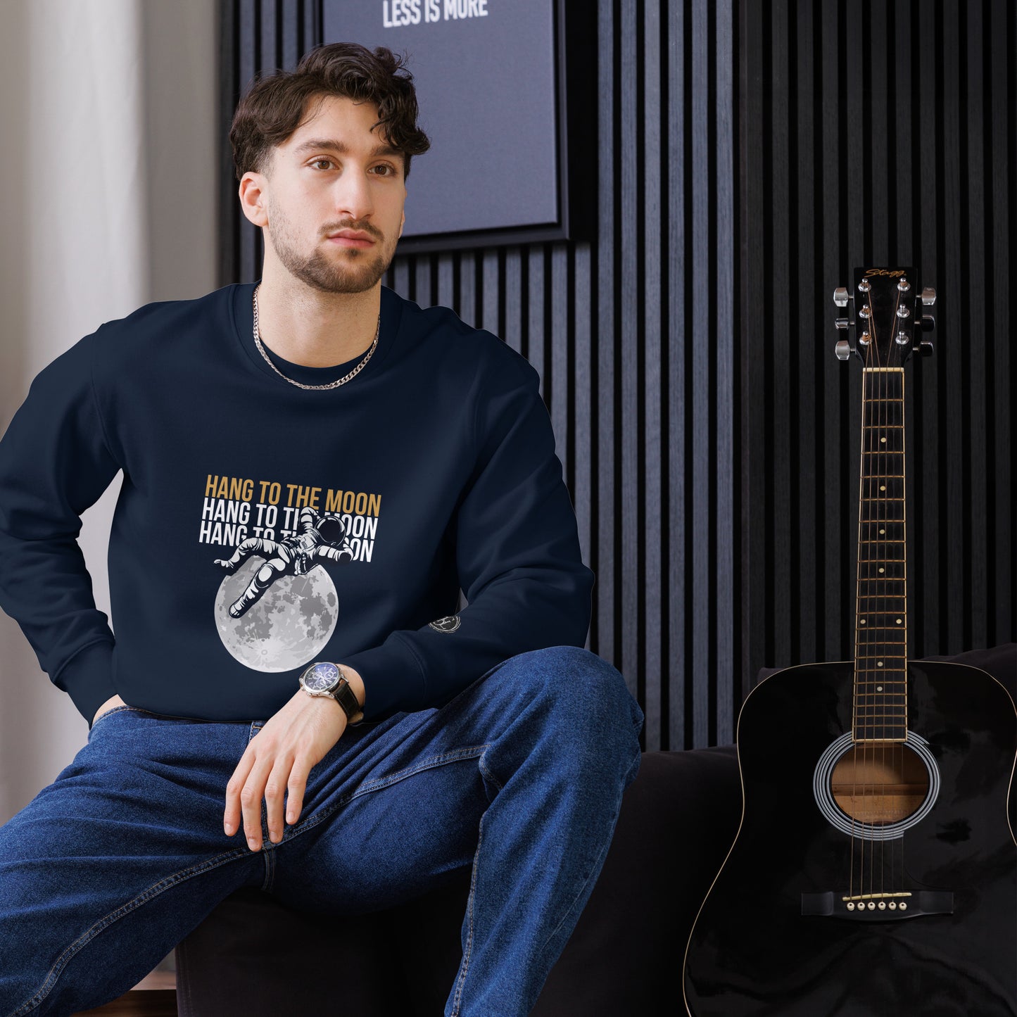 Gevon - Hang to the moon eco sweatshirt