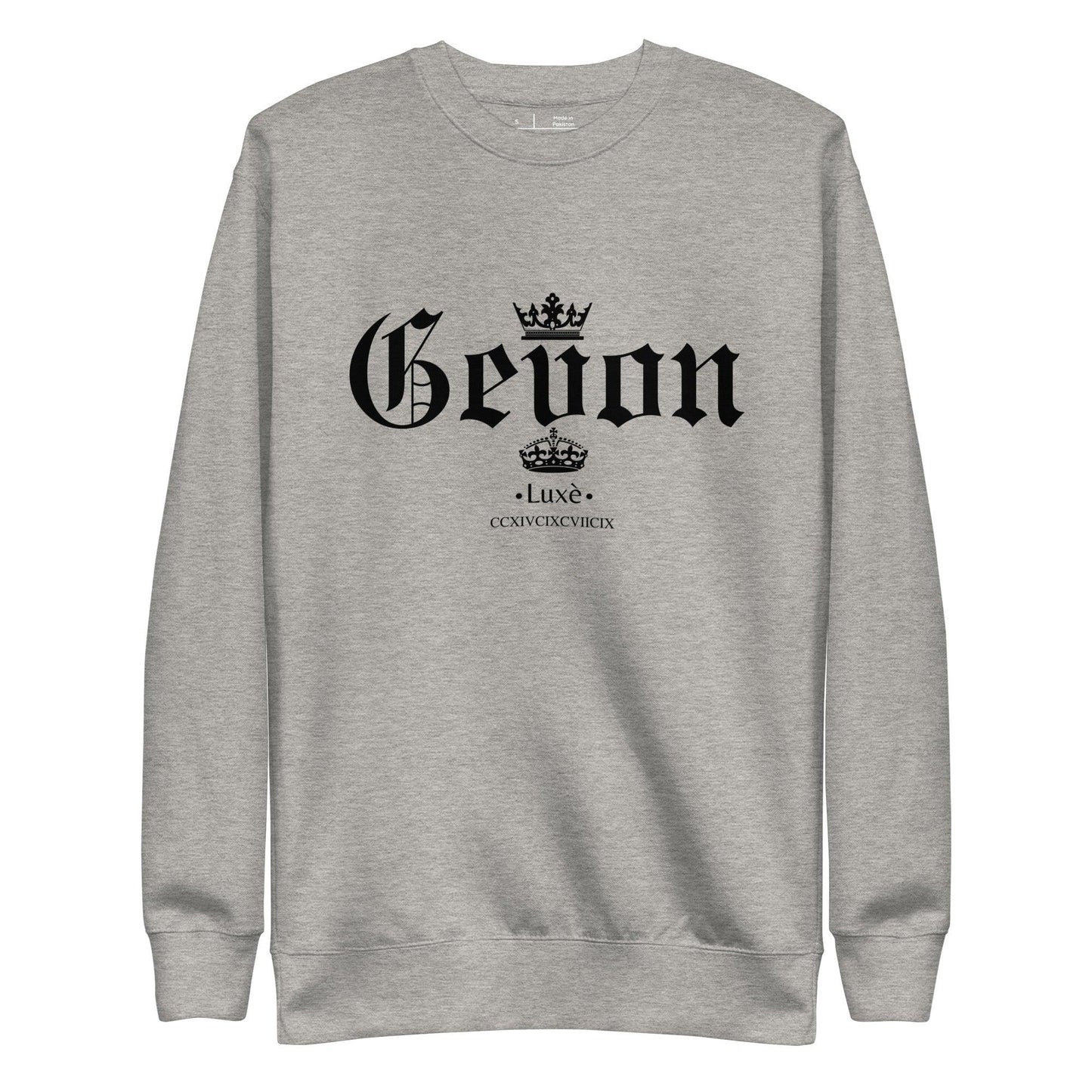 Gevon Luxè - Unisex Sweatshirt - Gevon Luxé by The Luxstop