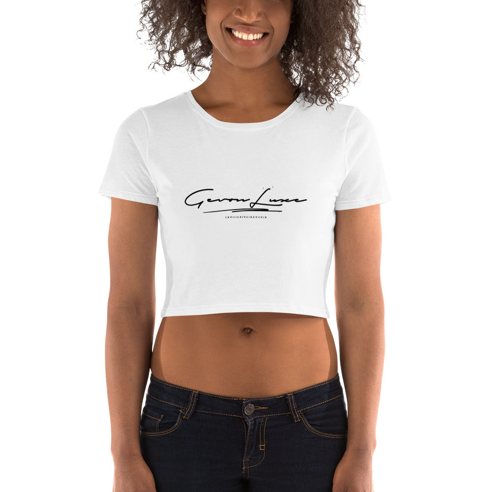 Gevon - Classic Women’s Crop Tee