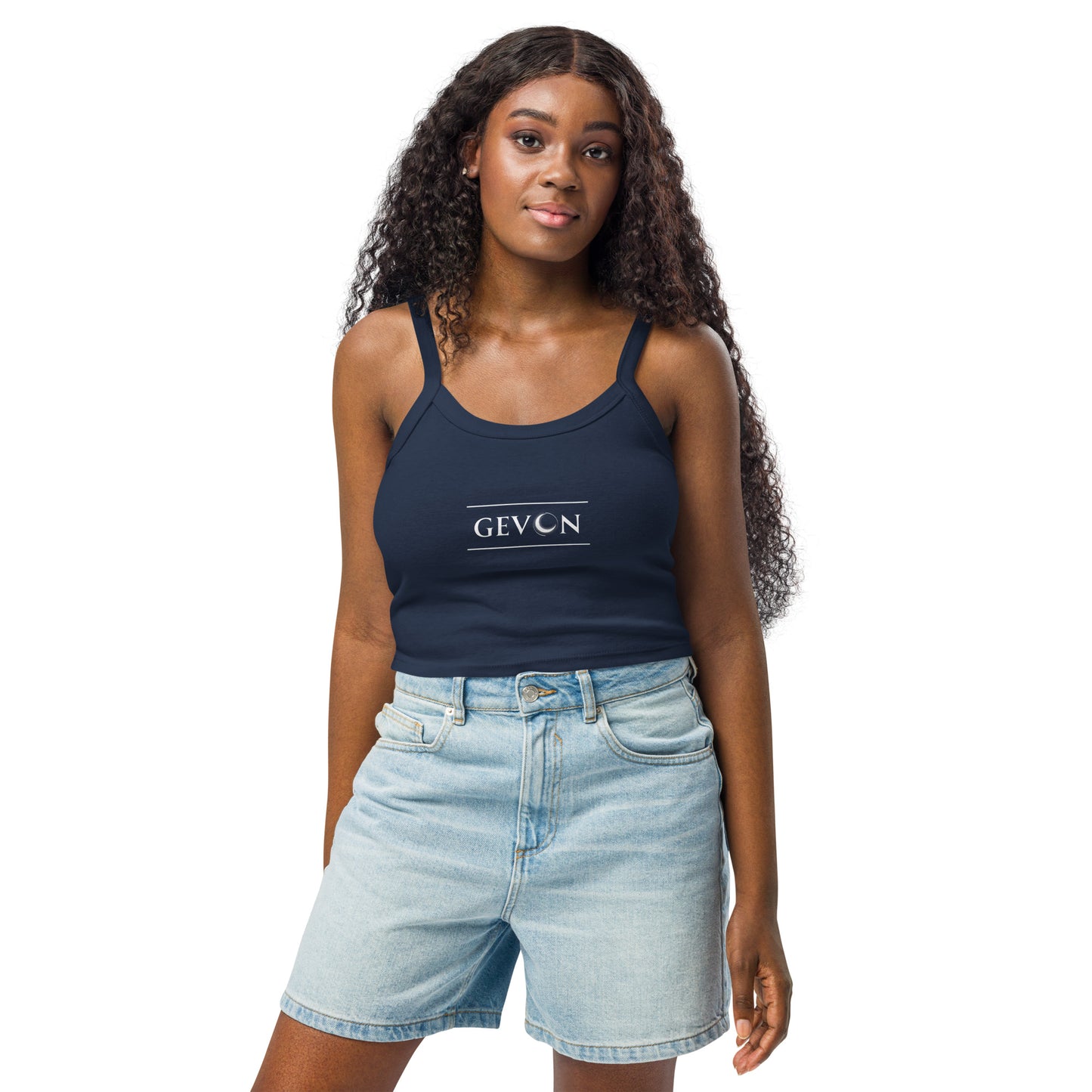 Gevon - Micro-ribbed Tank Tee